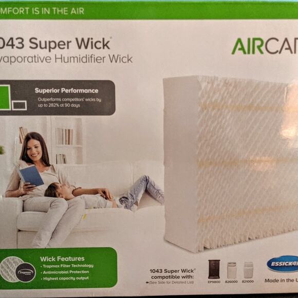 AIRCARE 1043 Super Wick NEW Evaporative Humidifier - Picture 3 of 9